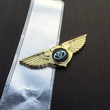 Toyota TRD Angle Wings Metal Car Front Center Sticker Grille Emblem
