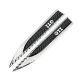 2pcs Volkswagen Rline GTI Logo Metal Car Side Fender Emblem Stickers