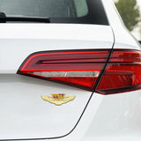 Cadillac Metal Wings Car Rear Sticker Auto Window Emblem Badge Decal