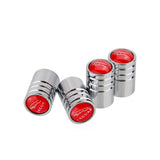 4pcs/set Jaguar Logo Car Air Valve Stem Caps Auto Tyre Valve Covers