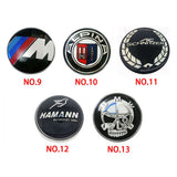 1PC 74mm BMW Logo Car Rear Emblem Badge Decal