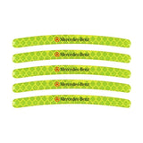20pcs/set Mercedes Benz Car Wheel Rim Warning Reflective Emblem Stickers