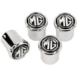 4pcs/set MG Logo Car Air Valve Stem Caps Auto Tyre Valve Covers