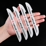 4pcs Lexus Car Door Bumper Strip Anti-collision Protection Sticker