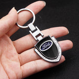 Ford Logo Shield-shaped Metal Car Keychain