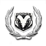 Dodge Wheat Metal Car Window Sticker Emblem Badge Decal