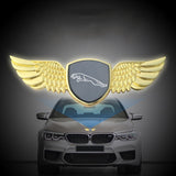 Jaguar Metal Wings Car Front Sticker Emblem Badge Decal