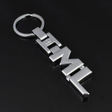 Mercedes Benz Letter A B C E G R S GL ML SL Metal Car Keychain Key Ring Holder