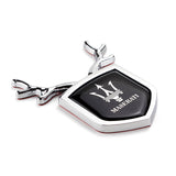 Maserati ABS Deer Car Rear Sticker Shield Trunk Emblem Badge Decal