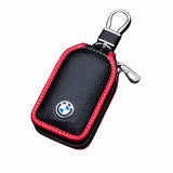 BMW Cowhide Car Key Wallet Car Key Bag Cover Case