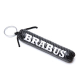 Mercedes Benz AMG Brabus Carbon Fiber Car Keyring Keychain
