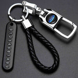 Ford Car Logo Metal Keychain