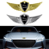 Jaguar Logo 3D Metal Wing Car Emblem Sticker Badge Decal