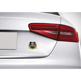 BMW Carbon Fiber Car Rear Shield Sticker Auto Body Window Emblem Badge Decal