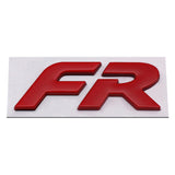 SEAT FR Logo Metal Car Front Hood Grille Emblem Bagde Rear Sticker Decal