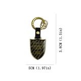 Ford Carbon Fiber Car Keychain Pendant
