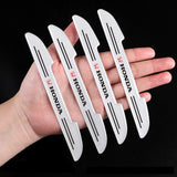 4pcs Honda Car Door Bumper Strip Anti-collision Protection Sticker