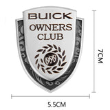 Buick Metal Shield Car Rear Sticker Auto Window Emblem Badge Decal