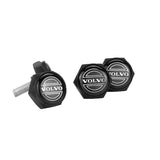 4pcs/set Volvo Logo Stainless Steel Car License Plate Bolts