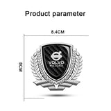 Volvo Metal Diamond Car Rear Sticker Trunk Emblem Badge Decal