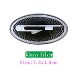 KIA Elliptical Metal Car Window Sticker Emblem Badge Decal