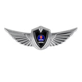 SAAB Logo 3D Metal Wing Car Emblem Sticker Badge Decal