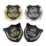 Buick Metal Carbon Fiber Car Rear Sticker Shield Trunk Emblem Badge Decal