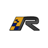 Volvo R Design Crown AWD Logo Metal Car Rear Sticker Decal Emblem Badge