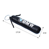 BMW M Power Alpina Carbon Fiber Car Keyring Keychain