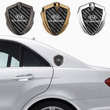 KIA Shield Carbon Fiber Car Side Window Sticker Emblem Badge Decal