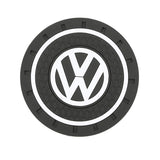 2pcs/set Volkswagen PVC Car Water Coaster Cup Mat