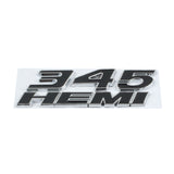 Dodge 345 392 HEMI Metal Car Rear Sticker Auto Side Emblem Badge Decal