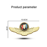 Buick Metal Wings Car Rear Sticker Auto Window Emblem Badge Decal