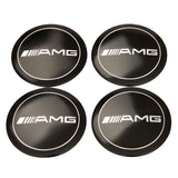 4pcs/set 56/75mm Mercedes Benz AMG Brabus Apple Tree Car Wheel Center Hub Cap Sticker Decal