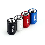 4pcs/set MG Logo Sport Matte Car Air Valve Stem Caps Auto Tyre Valve Covers