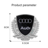 Audi Metal Diamond Car Rear Sticker Trunk Emblem Badge Decal