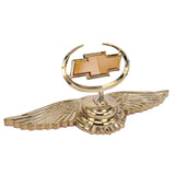 Chevrolet Angle Wings Metal Car Front Hood Bonnet Sticker Emblem Badge