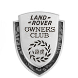Land Rover Metal Shield Car Rear Sticker Auto Window Emblem Badge Decal