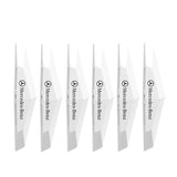 6pcs Mercedes Benz AMG TPU Car Door Anti-collision Protective Stickers Bumper Strip Decal