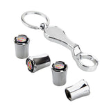 4pcs/set Cadillac Logo Car Air Valve Stem Caps Auto Tyre Valve Covers