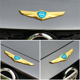 Opel Metal Wings Car Front Hood Sticker Emblem Badge Decal