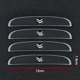 4pcs/set Citroen Car Door Mirror Side Anti Collision Sticker Bumper Strips
