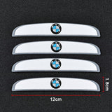4pcs/set BMW Car Door Mirror Side Anti Collision Sticker Bumper Strips
