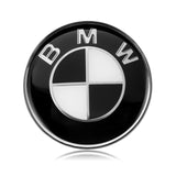 1PC 45mm BMW Logo X1 X3 X5 X6 1 3 5 7 Series Car Steering Wheel Center Sticker Auto Emblem Badge Decal