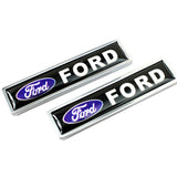 2pcs/set Ford Wolf Logo Metal Car Side Sticker Auto Emblem Badge