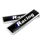 2pcs/set Volkswagen GTI Racing Logo Metal Car Side Sticker Auto Emblem Badge