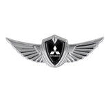 Mitsubishi Logo 3D Metal Wing Car Emblem Sticker Badge Decal