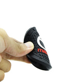 2pcs/set Mazda Logo PVC Waterproof Car Water Coaster