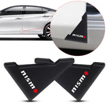 2PCS Nissan Nismo Car Door Corner Edge Cover Anti-Scratch Protective Sticker