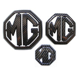 MG MG5 MG6 PRO ZS HS ABS Car Front Grille Head Emblem Rear Badge Steering Wheel Sticker Decal